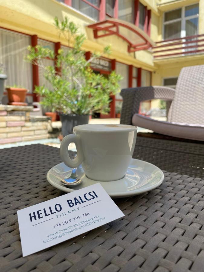 Hello Balcsi Apartmanhaz Tihany Exteriör bild